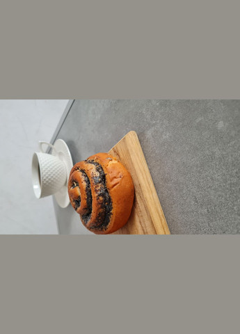 Журнальный столик Stone 640х640х250мм Шиншилла серая + Серый керамогранит No Brand Grail (333835227)