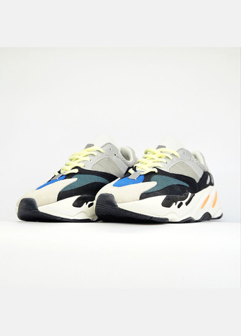 Кроссовки женские и мужские Adidas Yeezy 700 Wave Runner gray | Адидас Изи 700 серые No Brand серые демисезоны (307397768)