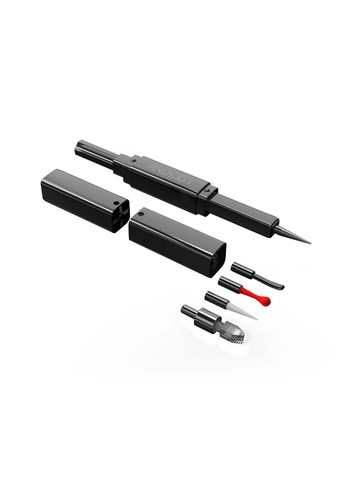 Эксклюзивный тиклер 5-head Flirting Tickler - Grey с пятью насадками Lockink (335394643)