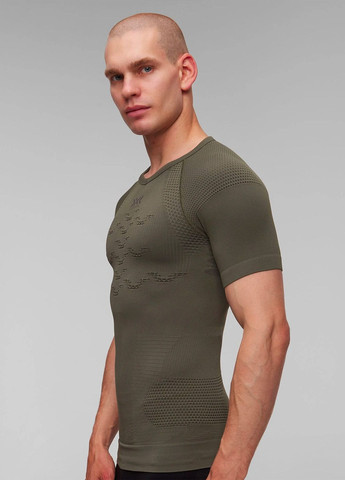 Зеленая тактическая футболка мужская X-Bionic X-Plorer (Combat) Energizer 4.0