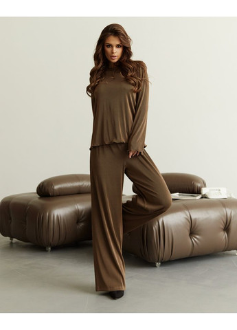 Женский костюм трикотажный рубчик силуэтный J.LONDON MKJL308930\116330 J. London (368992559)