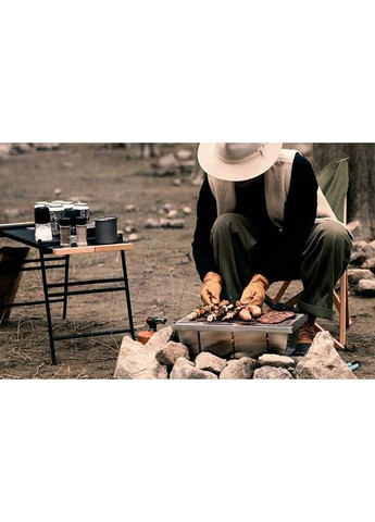Гриль портативный Picnic BBQ Grill NH20CJ006, р-р L, сталь Naturehike (353502623)