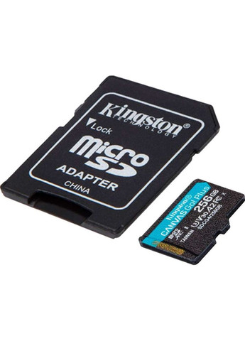 Карта пам'яті microSD 256 GB C10 UHS-I U3 A2 V30 + SD (SDCG4/256GB) Kingston (329142722)