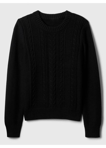 Черный демисезонный свитшот женский m, black (черный) Gap