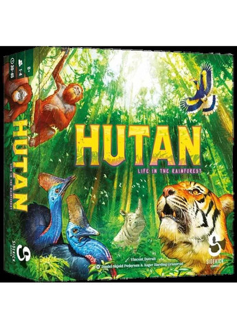 Настільна гра Hutan: Життя В Тропіках (HUTAN: Life In The Rainforest) (укр) ( ) Lord of Boards LOB2411UA (370765101)