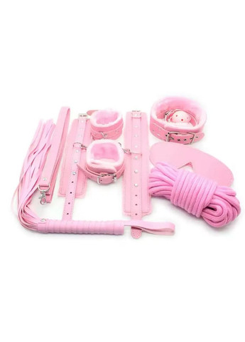 Еротичний набір БДСМ для рольових ігор фіолетовий бдсм набір 8 предметів для рольових садо-мазо ігор Фетіш No Brand (316720751)