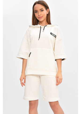 Білий демісезонний спортивний костюм підлітковий для дівчинки білого кольору брючний Let's Shop