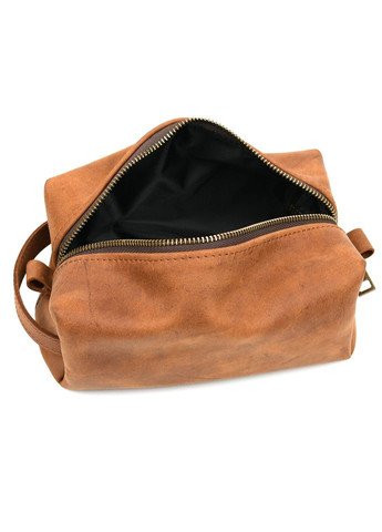 Шкіряний несесер косметичка RB-8032-4lx коньячна, розмір M TARWA (370156353)