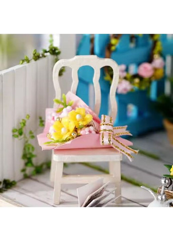 3D конструктор Румбокс со световыми эффектами "Садовый уголок" конструктор Room Box кукольный домик своими руками (RB033) BB (360867002)