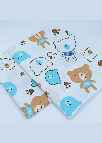 Пеленка бязь Голубые мишки 110x85 см Penetka (323210903)