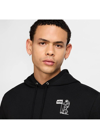 Худі чоловіче Club Ft Moon Gfx Black Nike (364838019)