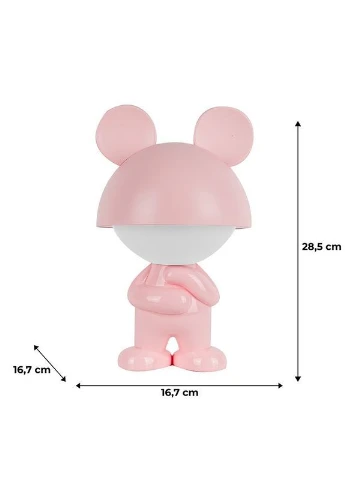 Светильник-ночник LED с аккумулятором Dreamy Mouse, розовый (Срок доставки до 10 дней!) MIC (385843126)