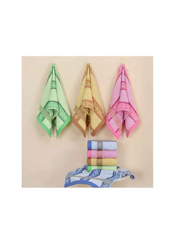 Полотенце махра арт.2602 Mallory Home комбинированный