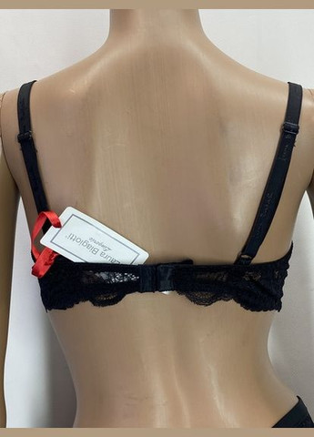 Чорний демісезонний комплект мереживної білизни Laura Biagiotti Lingerie