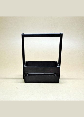 Подарунковий кошик з дерева Тілтон 15х26 венге (ПДК-0023212) No Brand (328912349)