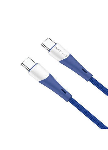 Кабель USB Type-C до USB Type-C / Провід шнур юсб тайп сі на юсб тайп сі для швидкої зарядки та передачі даних Borofone (338607421)