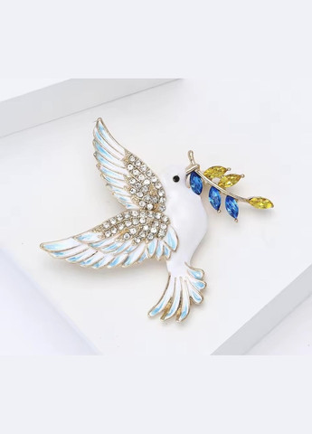 Патріотична брошка "Голуб" China (345750844)