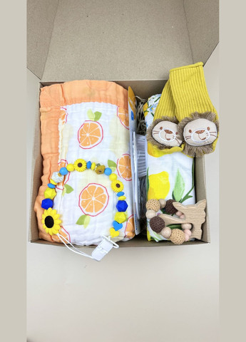 Подарунковий набір “Привіт Світ” з пледом №3 новонародженому на виписку Mommy Bag (280942054)
