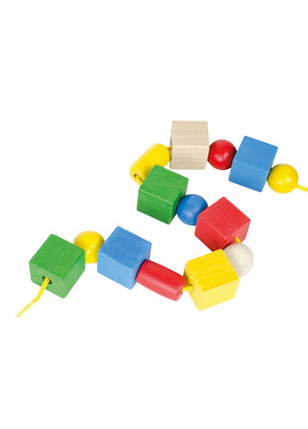 Дерев'яна шнурівка Геометрика, 30 елементов () Igroteco 900019 (328401438)