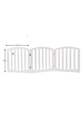 Парканчик обмежувач з дерева Джибо зефір (ЗБО-000320) No Brand (328605503)