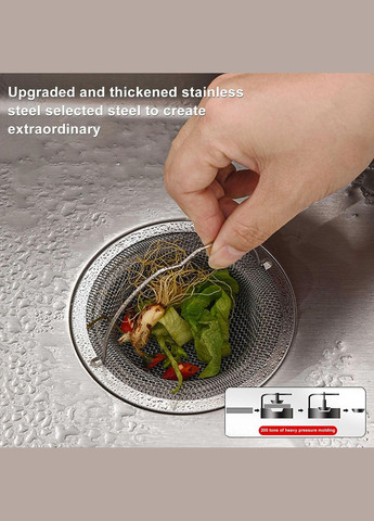 Сітка-фільтр для раковини з нержавіючої сталі з ручкою фільтр проти засмічення Yu Xin (302507470)