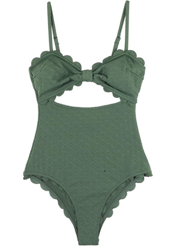 Оливковый (хаки) летний купальник CUPSHE