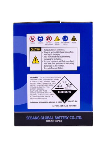 Автомобильный аккумулятор Japan 6СТ-80Ah АзЕ 670A (CCA) SMF 85D26L Rocket (349807263)