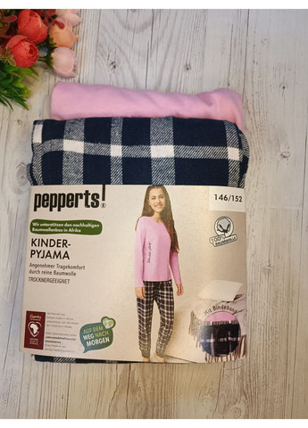 Рожева всесезон піжама для дівчинки Pepperts