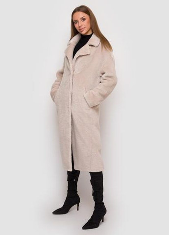 Дубленка 88-1512-115DK Бежевый 3YS0304 SAM MK Samange (313105418)