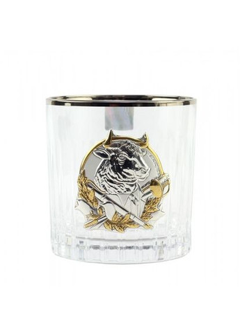 Набор для виски "Бокали Лидер Платинум" (6 шт) с платиной и золотыми накладками (GPB6SEN2PG) Boss Crystal (302666413)