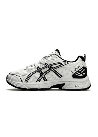 Белые демисезонные кроссовки мужские asics No Brand Gel-Nunobiki GTX White Black