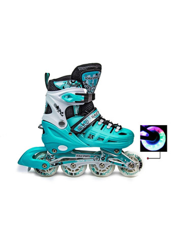 Роликовые коньки Scale Sports LF 905 L ( ) салатовые (1352221227-L) MFC (364112790)