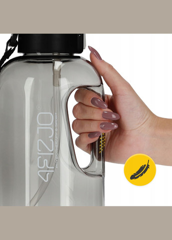 Бутылка для воды спортивная 2000 мл Grey () 4FIZJO P-5905973403825 (315440907)