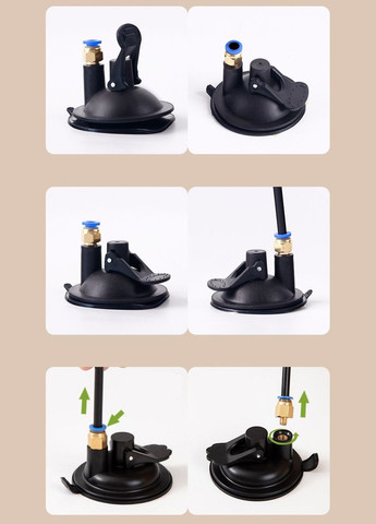 Вудка-дражнилка на присосці з пір'ям і дзвіночком для кішок чорна No Brand (337169213)