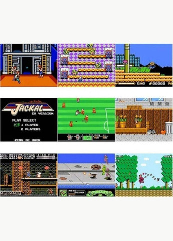 Ретро приставка консоль с цветным LCD экраном без джойстика 8-bit 400 игр Sup (322539596)