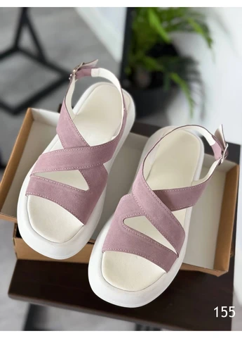 Замшеві босоніжки No Brand (396774982)