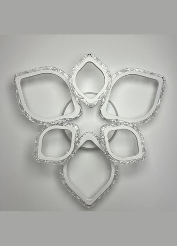 Світильник світлодіодний стельовий AZALIA RGB 80W+10W 6R 680/120 WHITE/ICE 220V IP20 з пультом ДУ Luminaria (329440112)