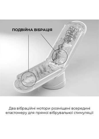 Вибромастурбатор Tenga Flip Zero Electronic Vibration White, переменная интенсивность, раскладной No Brand (366879760)