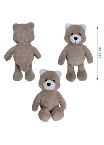 Игрушка мягконабивная пушистый Мишка МС 080501-11 35 см Macik (316152807)