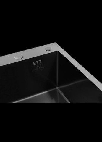 Комплект кухонної мийки Schwarze - 6350RHM PVD (3.0/1.0 мм) Kroner (336937038)