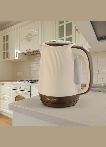 Електрочайник MR-042-beige 1.7 л бежевий Maestro (337093598)
