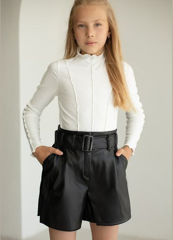 Шорты "Style" из экокожи для девочки OlaN (316303980)