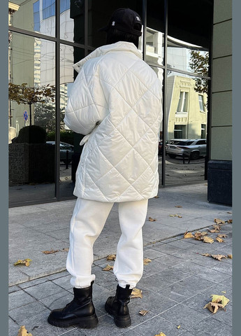 Біла демісезонна демісезонна жіноча куртка Liton