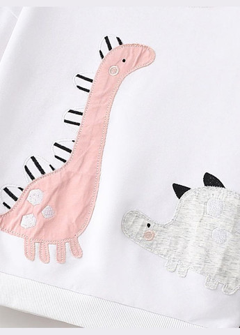 Malwee дитячий світшот для дівчинки 9430 білий білий