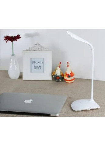 Офисная настольная лампа LED Portable & Flexible 1.5W 5500-6000K (CW-DL06FPB-W) Colorway (319145876)