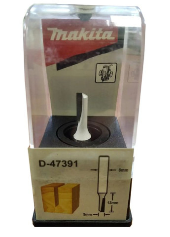 Пряма фреза D-47391 (5х13х48 мм) з одним ножем (30156) Makita (300233685)