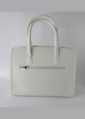 Сумка женская с двумя короткими ручками и ремешком белая Karlos Marconi (339079327)