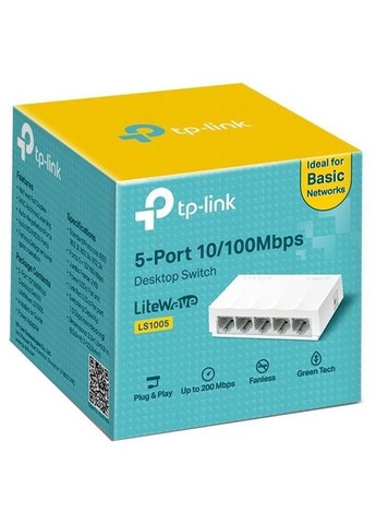 Комутатор мережевий TP-Link LS1005 (268139789)