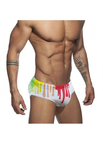 Мужские белые пляжные, спортивные, повседневные, кэжуал мужские плавки брифы черный 7885 брифы Sport Line