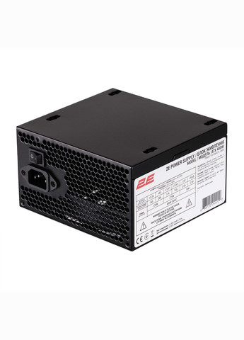 Корпус Alfa E185-400 з БЖ ATX400W, 1xUSB3.0, 2xUSB2.0, VGA 310мм, ATX, чорний 2E (315799233)